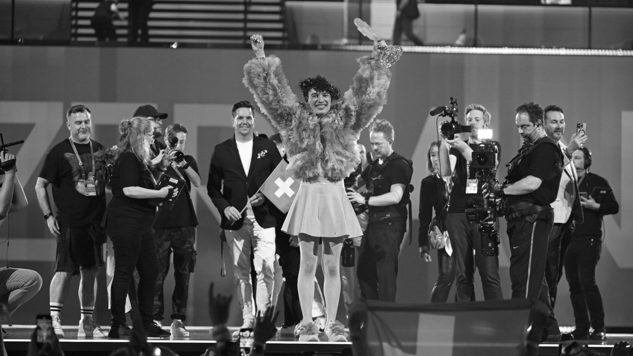 Nemo, logo da súa vitoria en Eurovisión /AEP